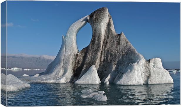 Iceberg Kiss Canvas Print by mark humpage