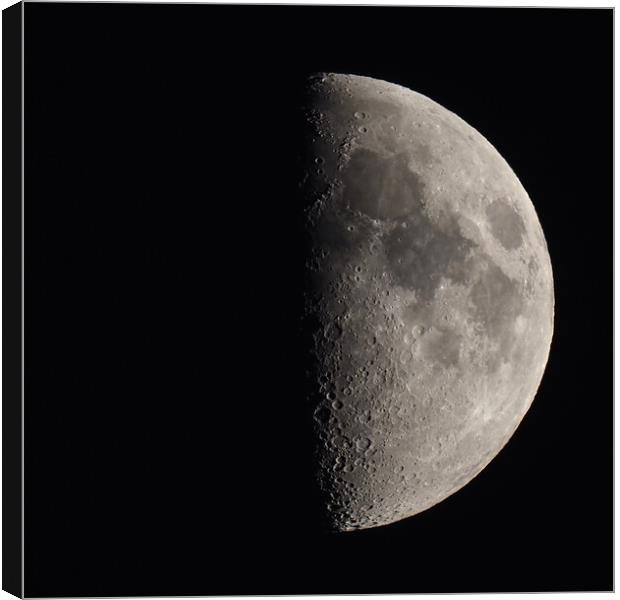 Half Moon  Canvas Print by mark humpage