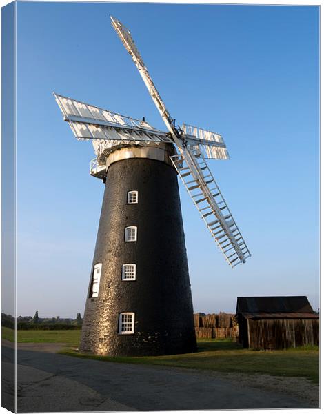 Pakenham Windmill Canvas Print by Bill Simpson