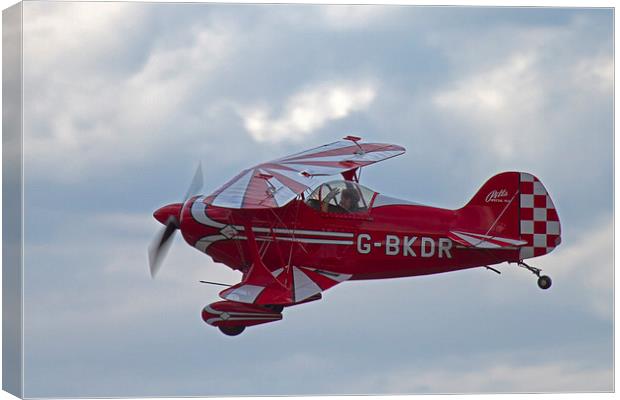 Pitts Special G-BKDR Canvas Print by Bill Simpson