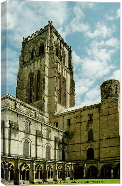 Durham Cathedral England Canvas Print by Carole-Anne Fooks