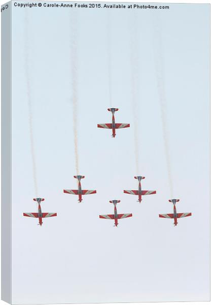   The Roulettes Canvas Print by Carole-Anne Fooks