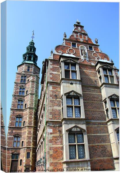 Rosenborg Castle Museum Canvas Print by Carole-Anne Fooks