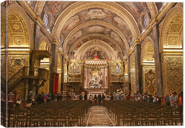 Valletta, Malta  Canvas Print by Carole-Anne Fooks