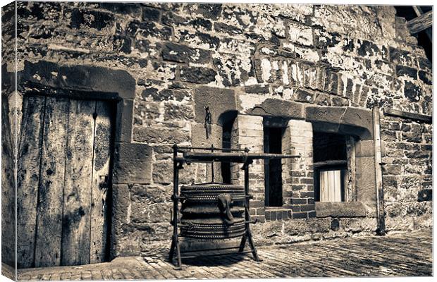 Blacksmith's Workshop Canvas Print by Chris Andrew