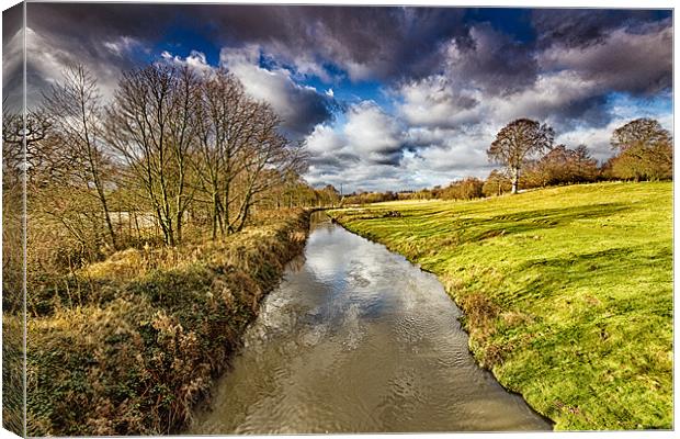 River Dearne Canvas Print by Chris Andrew