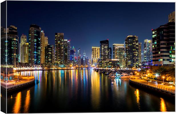  City Lights Canvas Print by Dave Wragg