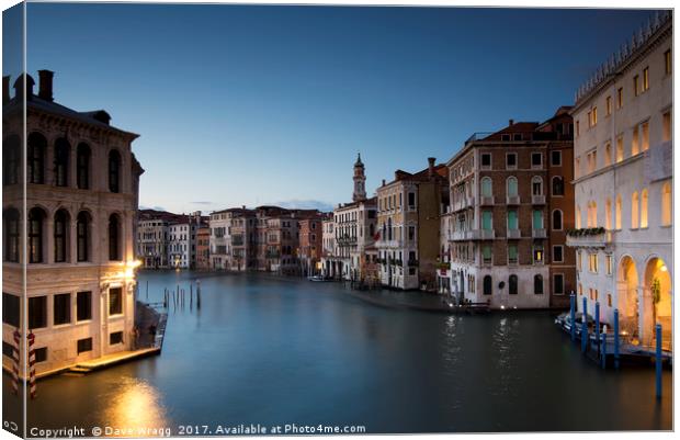Venice Blue Canvas Print by Dave Wragg