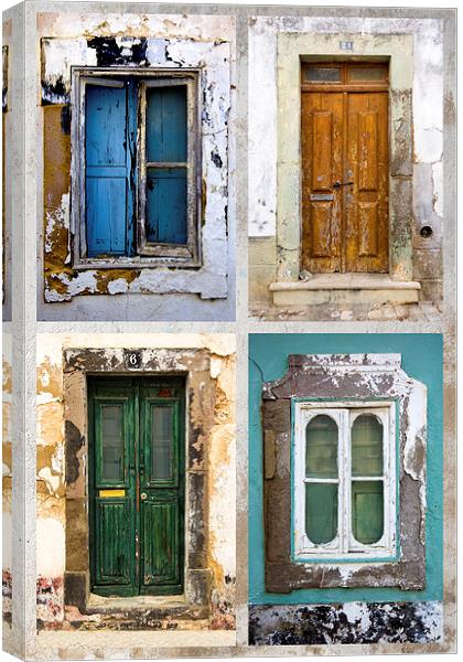 Doors and Windows Canvas Print by Andrew Holland