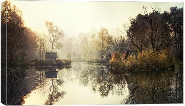 Middle-Earth Canvas Print by Gabor Dvornik