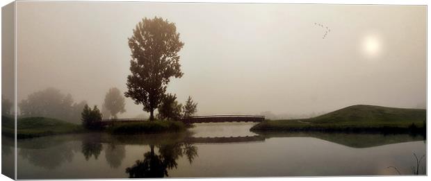 Last minute Canvas Print by Gabor Dvornik