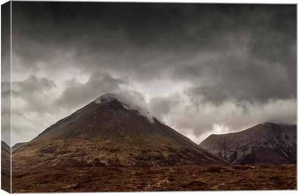  Glamaig,Cuillins, Isle of Skye Canvas Print by Rob Lester