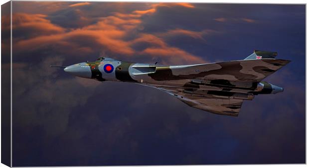  The Mighty Vulcan Canvas Print by Rob Lester