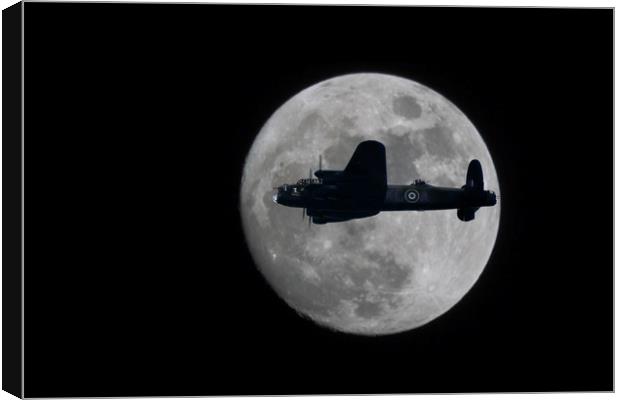 Lancaster moon Canvas Print by Rob Lester