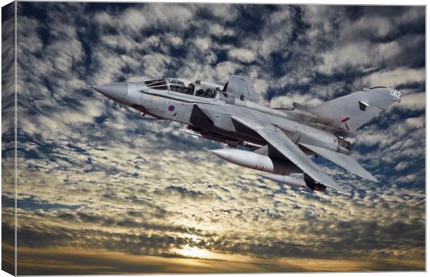 The Mighty Tornado GR4 Canvas Print by Rob Lester