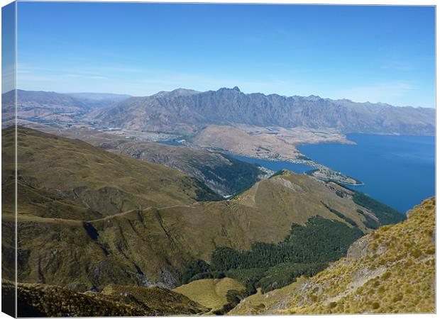 The Remarkables Canvas Print by gareth dutton