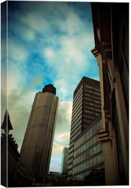 Tower 42 Formerly Natwest Building London UK Canvas Print by Andy Evans Photos
