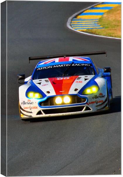 Aston Martin Vantage Sports Car Canvas Print by Andy Evans Photos