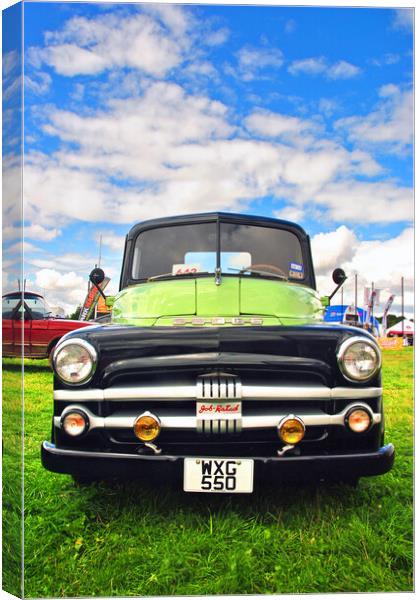 Dodge Pick Up Truck Station Wagon Canvas Print by Andy Evans Photos