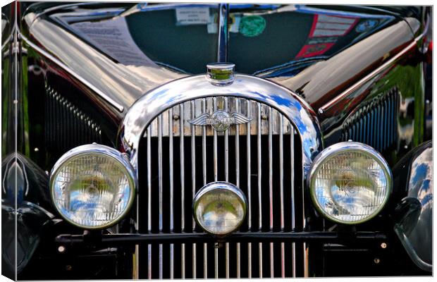 Morgan Classic Sports Car Canvas Print by Andy Evans Photos