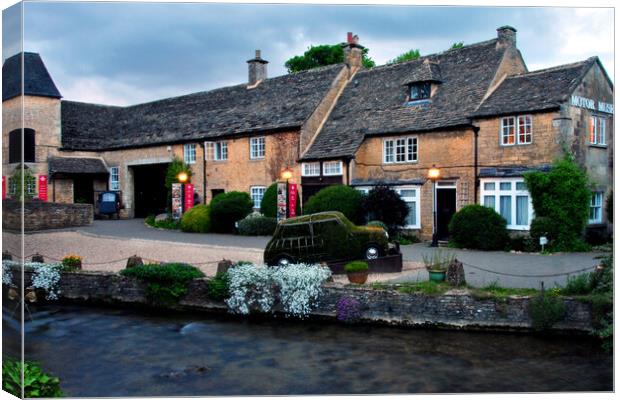 Cotswold Motoring Museum Bourton on the Water UK Canvas Print by Andy Evans Photos