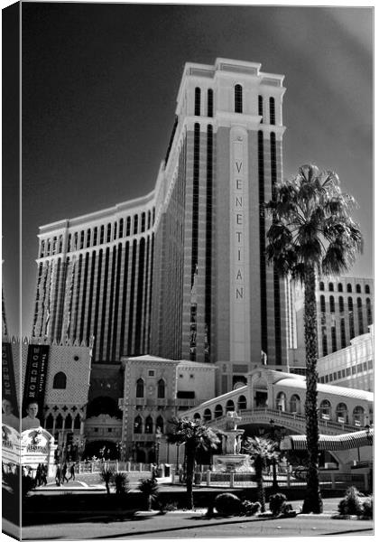 "A Captivating Oasis in Vegas" Canvas Print by Andy Evans Photos