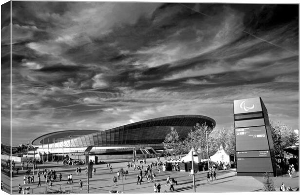 Lee Valley VeloPark 2012 London Olympic Velodrome Canvas Print by Andy Evans Photos