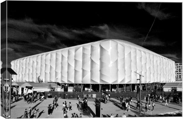 2012 London Olympic Basketball Arena Canvas Print by Andy Evans Photos