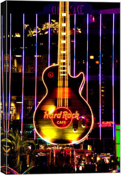 Rock Your Night Away Canvas Print by Andy Evans Photos