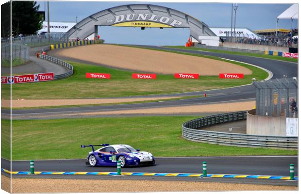 Porsche 911 RSR sports car Canvas Print by Andy Evans Photos