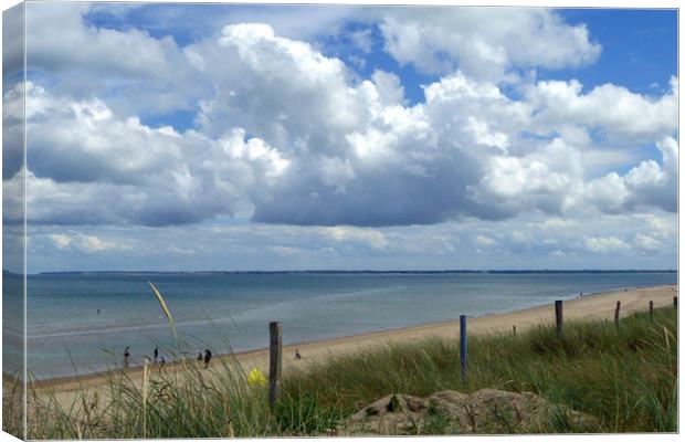 Utah Beach Normandy France Canvas Print by Andy Evans Photos