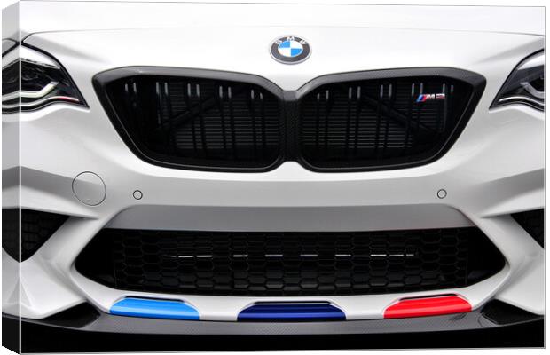 Speed and Elegance: The BMW M2 Competition Canvas Print by Andy Evans Photos