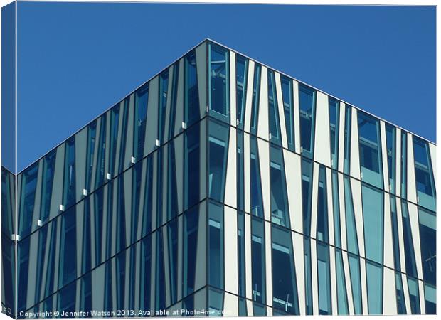 University of Aberdeen Library Canvas Print by Jennifer Henderson