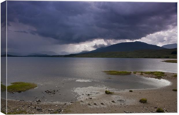 stormy loch Canvas Print by mark pettican