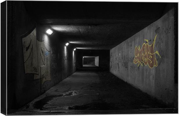 The Art Tunnel Canvas Print by Steven Murphy