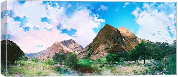 Vilcabamba Ecuador Canvas Print by jon lovejoy