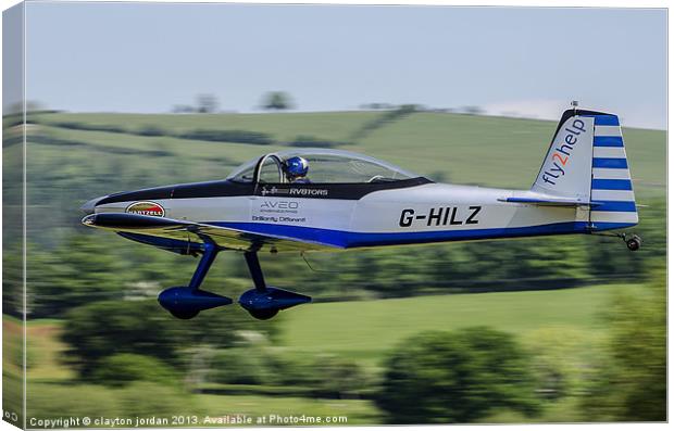 rv8tor Canvas Print by clayton jordan