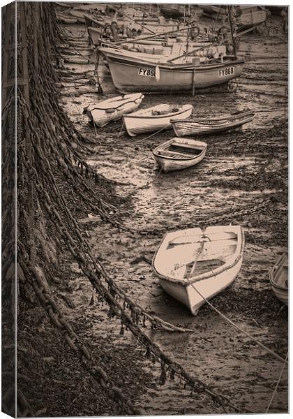 The old harbour Canvas Print by Rod Ohlsson