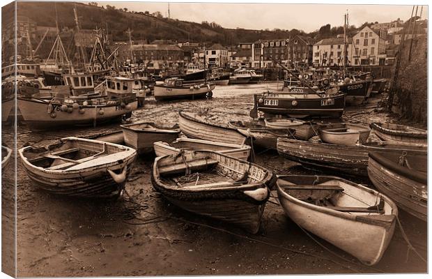 Old harbour 2 Canvas Print by Rod Ohlsson