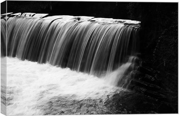 Waterfall Canvas Print by Loren Robbins