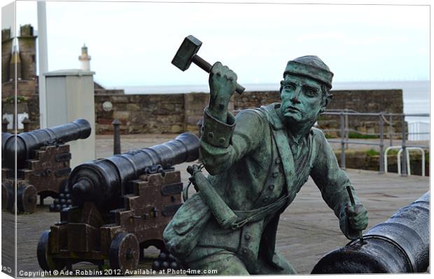 John Paul Jones,Whitehaven Canvas Print by Ade Robbins