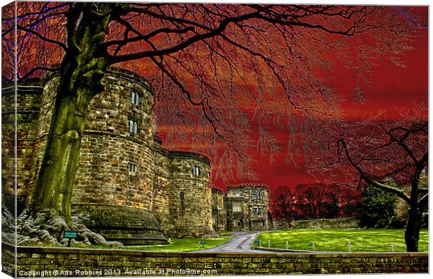Castle Grounds Canvas Print by Ade Robbins