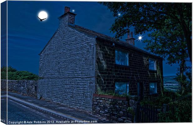 Abandoned Cottage Canvas Print by Ade Robbins