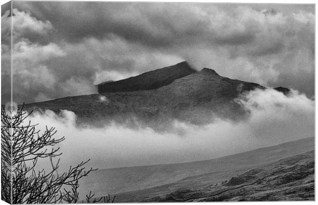 Mount Snowdon, almost Canvas Print by Oriel Forest