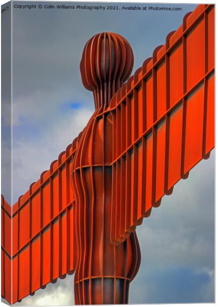 The Angel of the North 10 Canvas Print by Colin Williams Photography