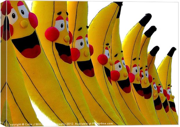 Happy Fruit! Canvas Print by Colin Williams Photography