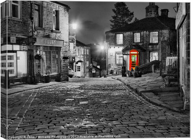 Haworth West Yorkshire - 1 Canvas Print by Colin Williams Photography