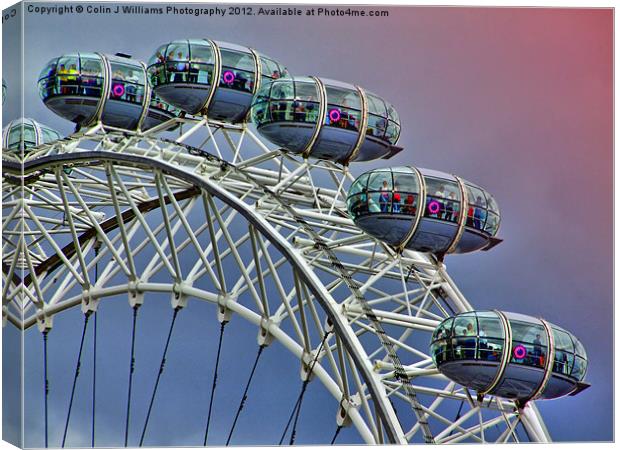 Eye Pods Canvas Print by Colin Williams Photography