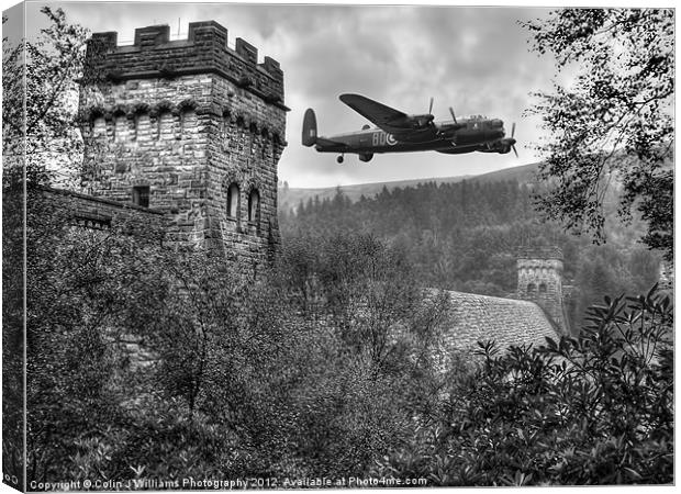 A Tribute To The Dam Busters Canvas Print by Colin Williams Photography