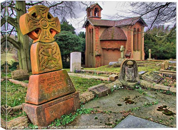 The Watts Mortuary Chapel - Compton Surrey Canvas Print by Colin Williams Photography